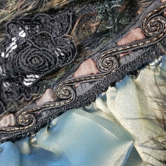 Anis.A Shag Embellished Jacket - Picture 10 of 16